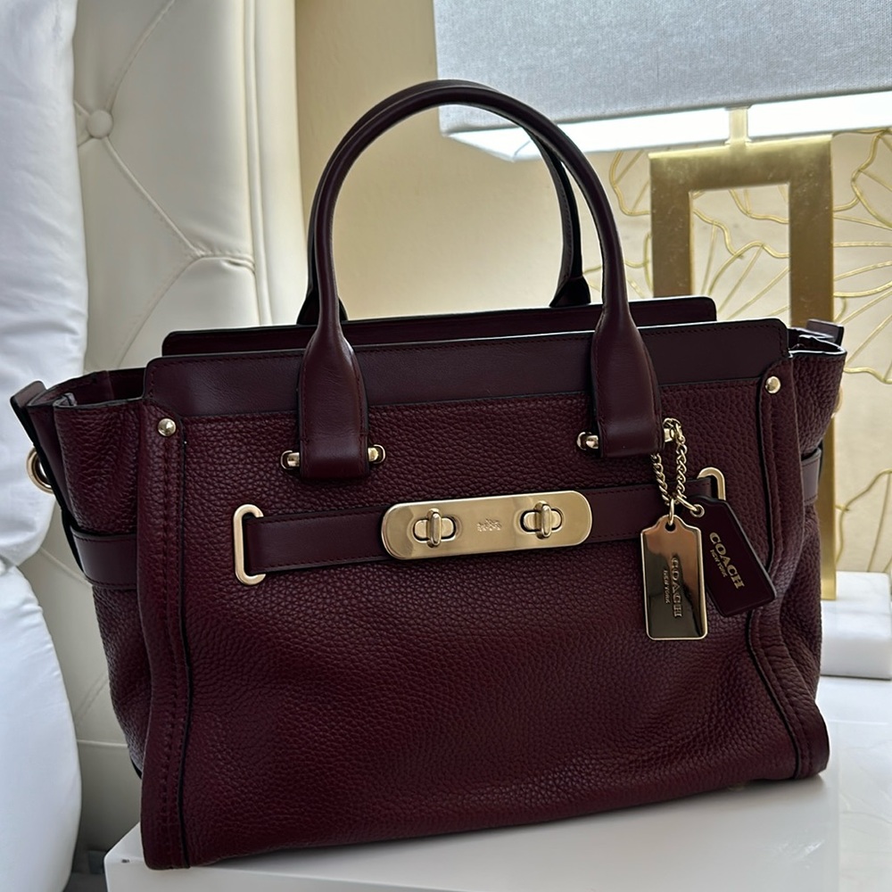 Coach Swagger Handbag.